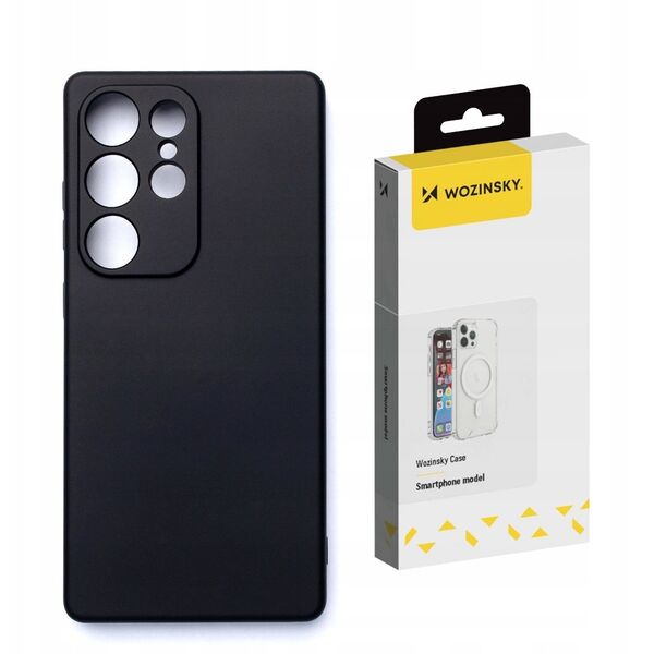 Etui Wozinsky Soft Case na Samsung Galaxy S25 Ultra - czarne
