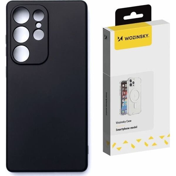 Etui Wozinsky Soft Case na Samsung Galaxy S25+ - czarne