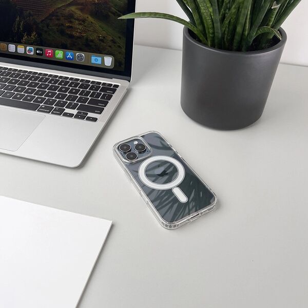 Etui Wozinsky Ultra Clear MagSafe do Samsung Galaxy S25+ - przezroczyste