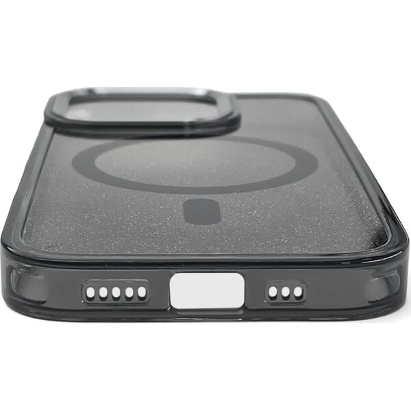 Wozinsky Glitter Case MagSafe Samsung Galaxy S25 Black