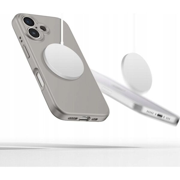 TECH-PROTECT LIQUID SILICONE MAGSAFE IPHONE 16E STONE GREY