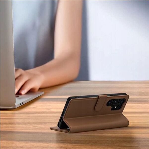 Etui z klapką Tech-Protect Wallet Apple iPhone 16e Brown