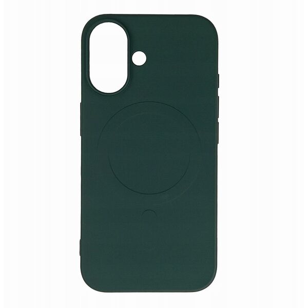 Etui Wozinsky Liquid Silicone Case MagSafe na Samsung Galaxy S24 FE - zielone