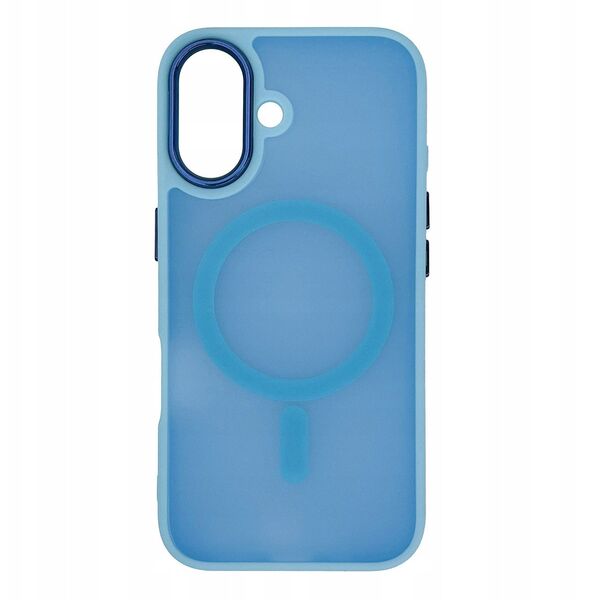 Etui Wozinsky Fashion Case z MagSafe na Samsung Galaxy S24 FE - niebieskie