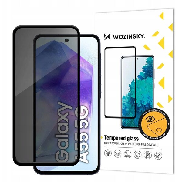 Szkło prywatyzujące Wozinsky Privacy Glass na Samsung Galaxy S25 Edge