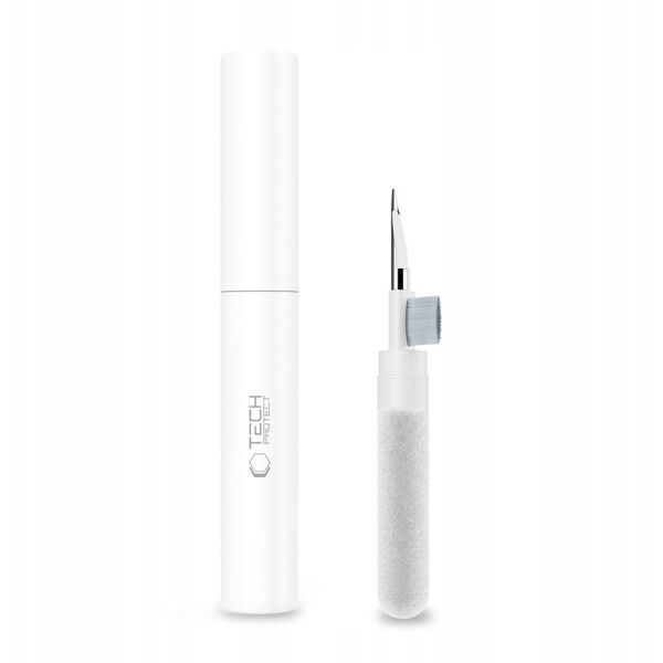 TECH-PROTECT CS02 CLEANER SET 3IN1 FOR EARPHONE WHITE