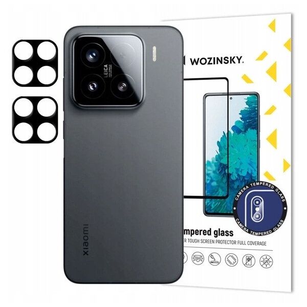 Szkło na aparat Wozinsky Full Camera Glass na Xiaomi Redmi Note 14 Pro 4G, 2-pak