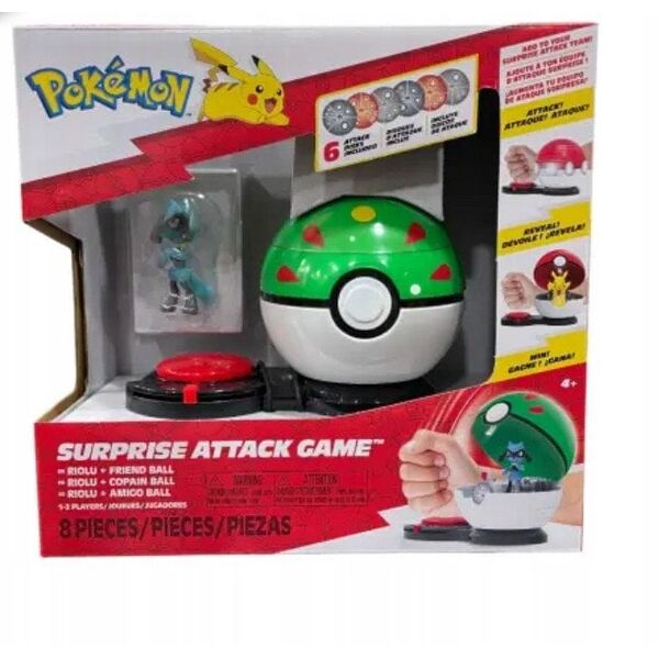 POKEMON Surprise Attack Riolu Seria 3, figurka
