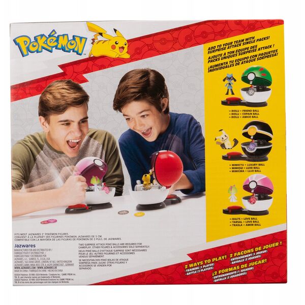 POKEMON Surprise Attack Ralts Seria 6, figurka