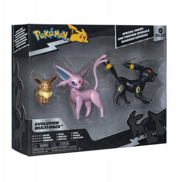 POKEMON 3PAK Ewolucja Eevee, figurki