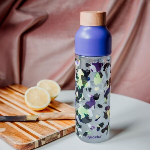 DUŻA BUTELKA ECOZEN NA WODĘ DO SZKOŁY, Pracy, BPA Free, Wytrzymała, 840 ml