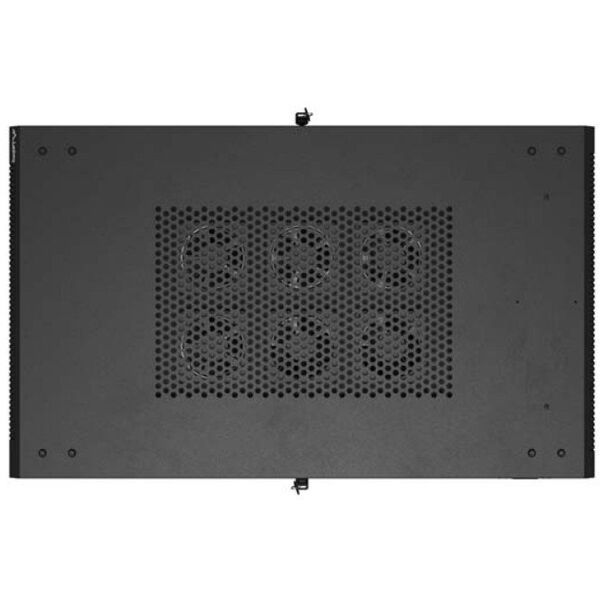 SZAFA INSTALACYJNA RACK STOJĄCA 19" 22U 600X1000 CZARNA DRZWI PRZESZKLONE LANBERG (FLAT PACK)