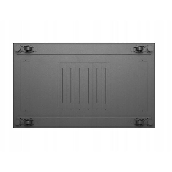 SZAFA INSTALACYJNA RACK STOJĄCA 19" 22U 600X1000 CZARNA DRZWI PRZESZKLONE LANBERG (FLAT PACK)