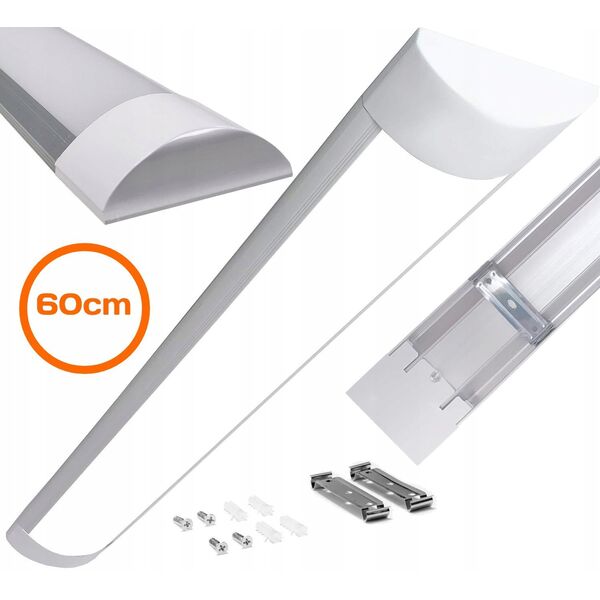 PS Oprawa sufitowa Slim Alu. LED 20W 60cm IP20 A+ 230V/6000K/1750lm