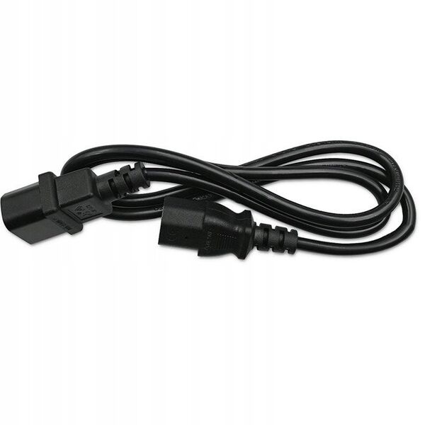 QOLTEC 50459 Kabel zasilający do UPS IEC C13/C14 3x1.0mm 1.5m