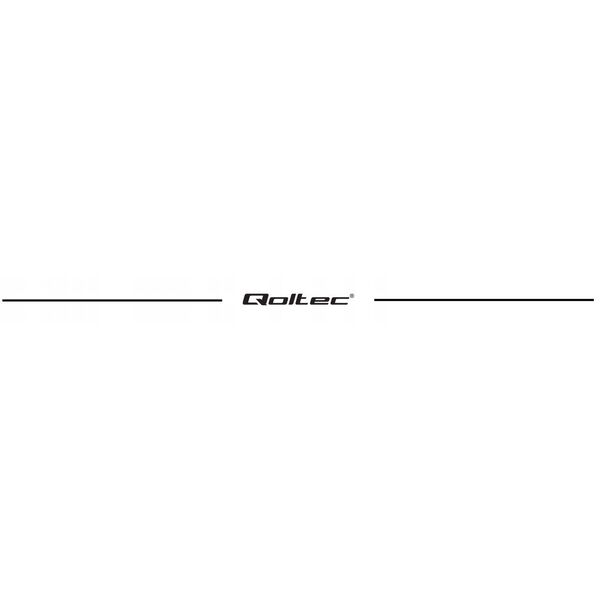 QOLTEC 50459 Kabel zasilający do UPS IEC C13/C14 3x1.0mm 1.5m
