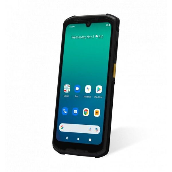 Komputer dotykowy Newland MT9556 Kambur Pro II / Android 13 GMS / 6,1'' / 2D / RAM 6GB / FLASH 128GB / BT / WiFi 6 / 5G / GPS / NFC / kamera / kabel USB-C / bateria / osłona ekranu / pasek na rękę / adapter