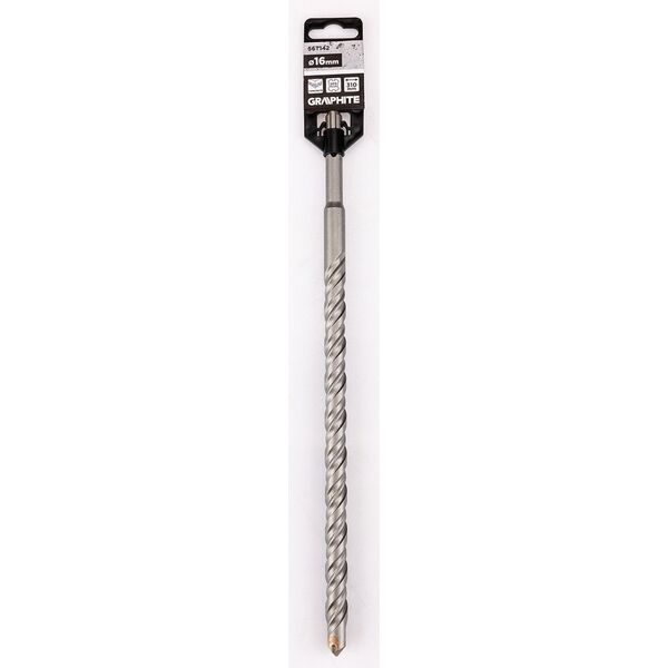 Wiertło do betonu SDS Plus z podwójną spiralą 16 x 310 mm