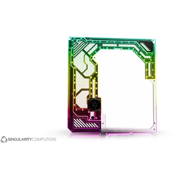 Singularity Singularity Computers Spectre 4 Aevum Dual Loop Side Panel Acrylic Clear/schwarz 13672135 9351182004852
