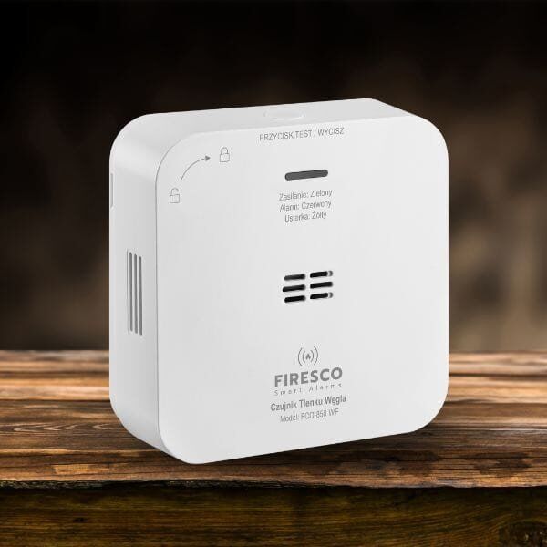 Czujnik czadu Firesco FCO-850 WF bateryjny Wifi Tuya