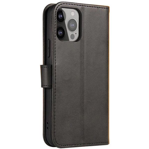 ETUI MAGNET CASE Z KLAPKĄ NA IPHONE 16E - CZARNE