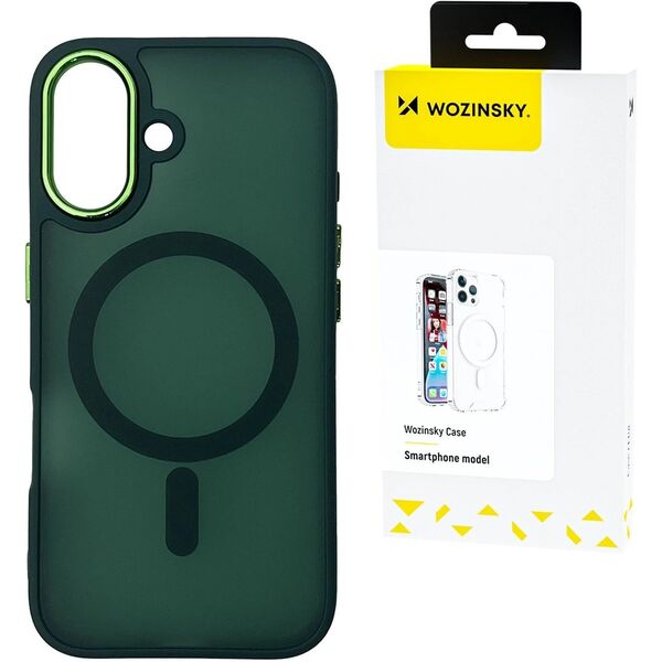 ETUI WOZINSKY FASHION CASE MAGSAFE NA SAMSUNG GALAXY S25 - ZIELONE