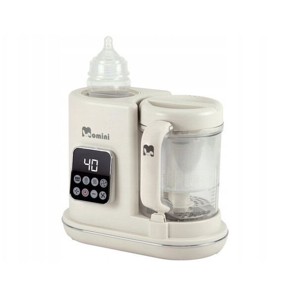 MOMINI - MULTIBLENDER PAROWY Z FUNKCJĄ PODGRZEWANIA BUTELEK 7W1 MINI CHEF