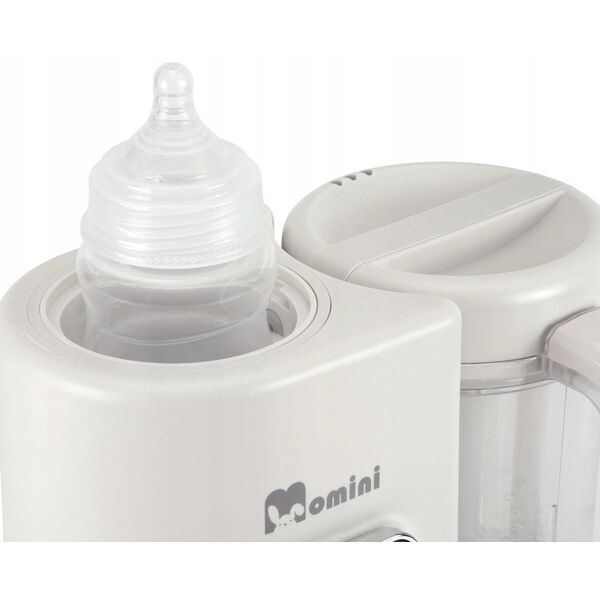 MOMINI - MULTIBLENDER PAROWY Z FUNKCJĄ PODGRZEWANIA BUTELEK 7W1 MINI CHEF