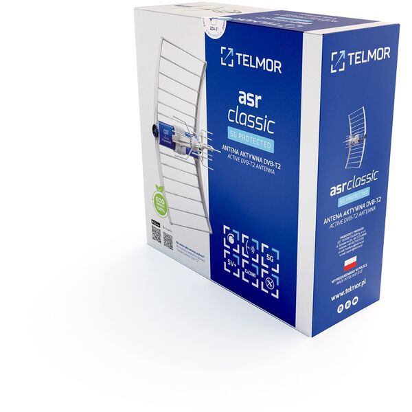 Antena TV ASR Classic 5G PROTECTED 2023 z ZZA-7 Telkom Telmor