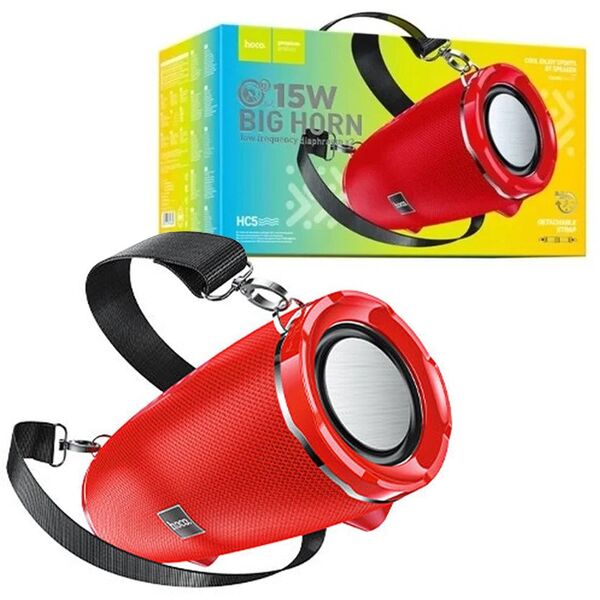 HOCO ηχείο bluetooth 2 x 15W HC5 κόκκινο