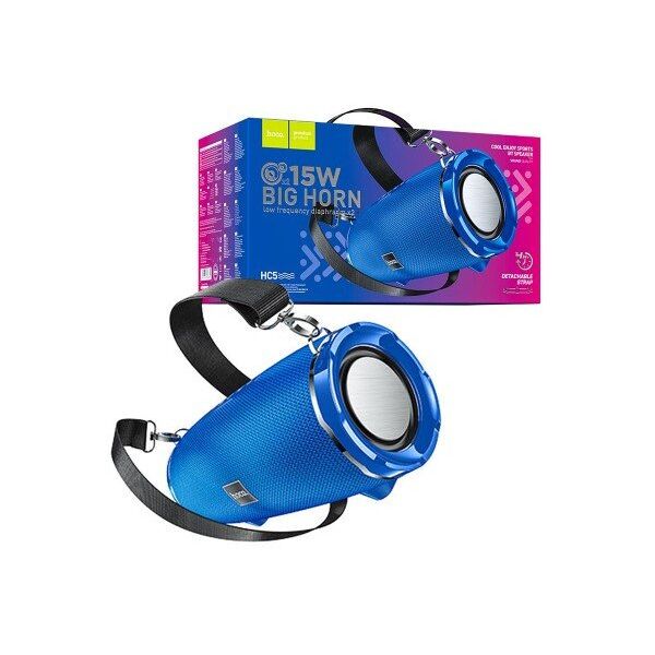 HOCO głośnik bluetooth 2 x 15W HC5 niebieski