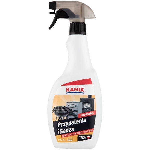 Kamix Przypalenia i Sadza spray do czyszczenia 500ml