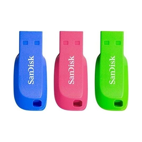 Pendrive SanDisk Cruzer Blade (3 sztuki), 32 GB  (SDCZ50C-032G-B46T)