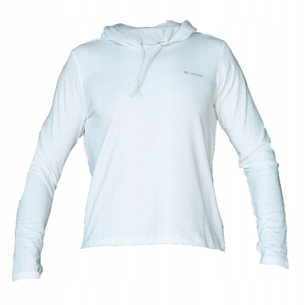 Columbia W EU Sun Trek LS Hoodie 2145261100 λευκό XL