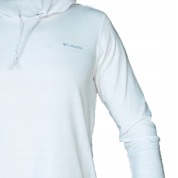 Columbia W EU Sun Trek LS Hoodie 2145261100 λευκό L