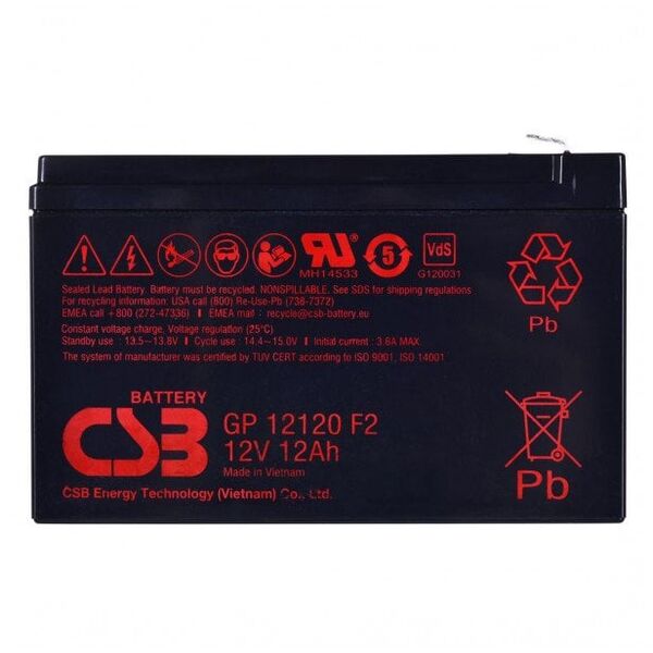 hitachi csb Akumulator CSB GP12120F2 12V 12Ah