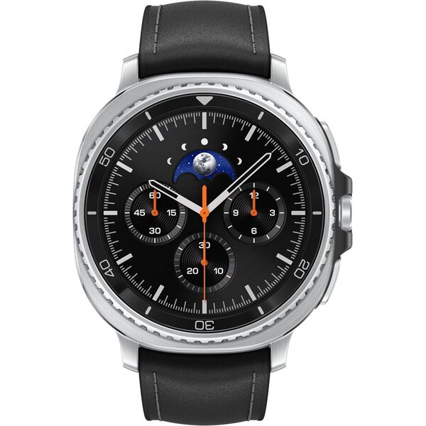 Samsung Galaxy Watch 8 Classic 3,3 cm (1.3") AMOLED 46 mm Cyfrowy 438 x 438 px Ekran dotykowy Srebrny Wi-Fi GPS