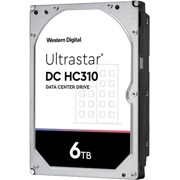 Western Digital Ultrastar DC HC310 dysk twardy 6 TB 7200 RPM 256 MB 3.5" SAS