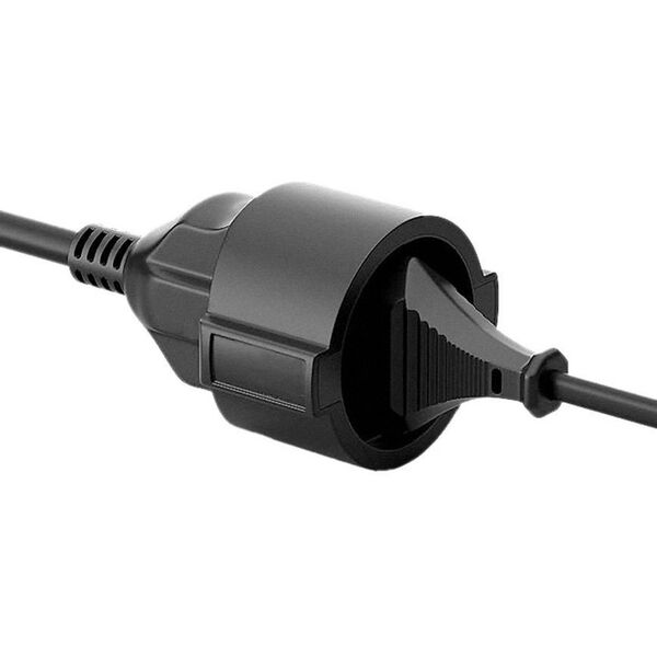 Equip Stromkabel CEE 7/7->CEE 7/3 St/Bu       schwarz 10.00m
