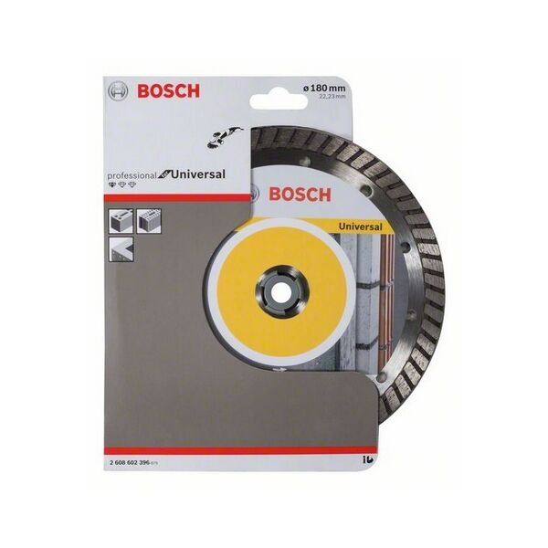 Bosch Diamentowa tarcza tnąca STANDARD FOR UNIVERSAL TURBO 180x22,2mm 2 608 602 396