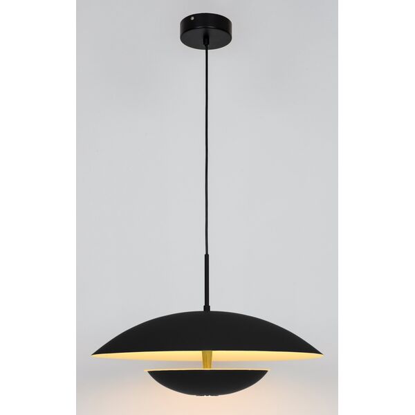 ΦΩΤΙΣΤΙΚΟ ΟΡΟΦΗΣ AURAS 2XE14 D40CM ΜΑΥΡΟ
