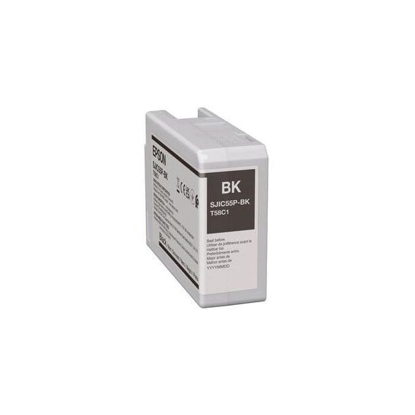 SJIC55(BK): ΜΕΛΑΝΙ ΓΙΑ/COLORWORKS CW-D6500/D6000-ΜΑΥΡΟ