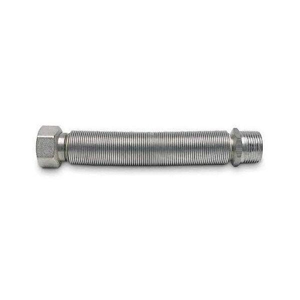 Santechninis vamzdelis EMIFLEX, nerudijancio plieno, d1/2'', 26-52 cm, vidus/isore