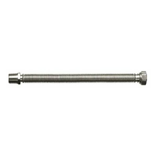 Santechninis vamzdelis EMIFLEX, nerudijancio plieno, d1/2'', 26-52 cm, vidus/isore