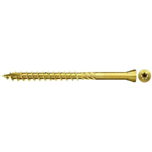 Medsraigciai FISCHER, 3,5 x 55 mm, cinkuoti, grindinems lentoms, TORX, 200 vnt.