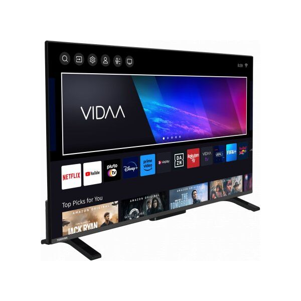 Toshiba 40LV2E63DA - 102 cm (40") Diagonalklasse WL/LV2E Series LCD-TV mit LED-Hintergrundbeleuchtung - Smart TV - VIDAA - 1080p 1920 x 1080 - HDR - direkt beleuchtete LED
