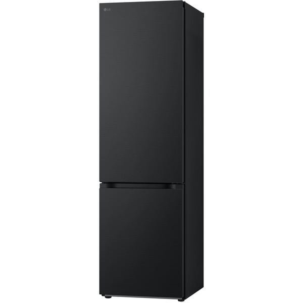 LG GBV3200DEP lodówko-zamrażarka Wolnostojący 387 l D Czarny