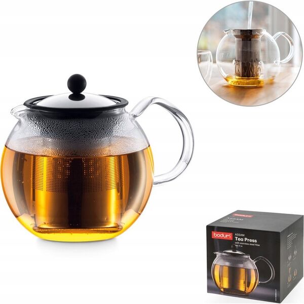 Bodum Bodum Tea Press  ASSAM F/INOX 1,5 Liter