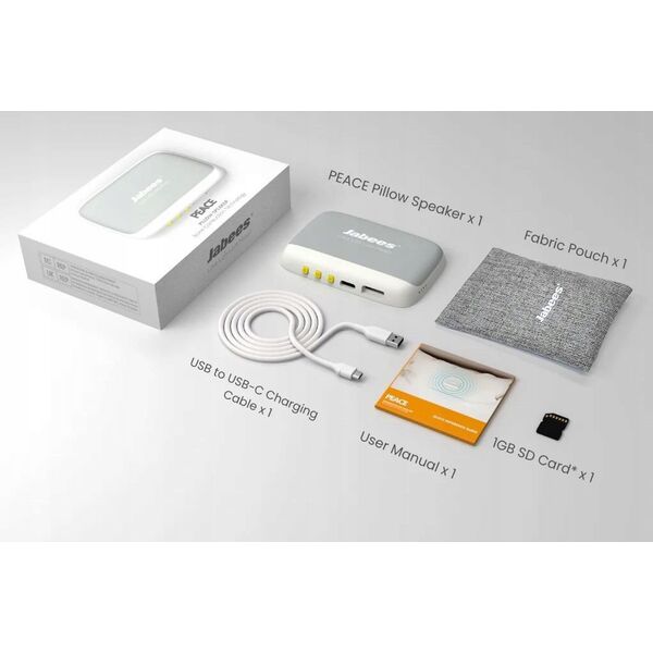 Głośnik Bluetooth Poduszkowy Kostny Do Snu Pod Poduszkę / Jabees Peace