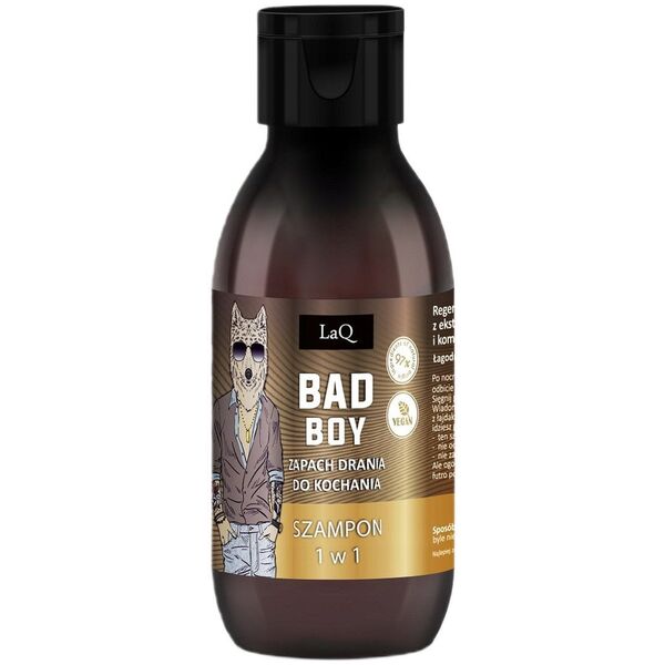 Laq Bad boy mini szampon regenerujący 1w1 100ml